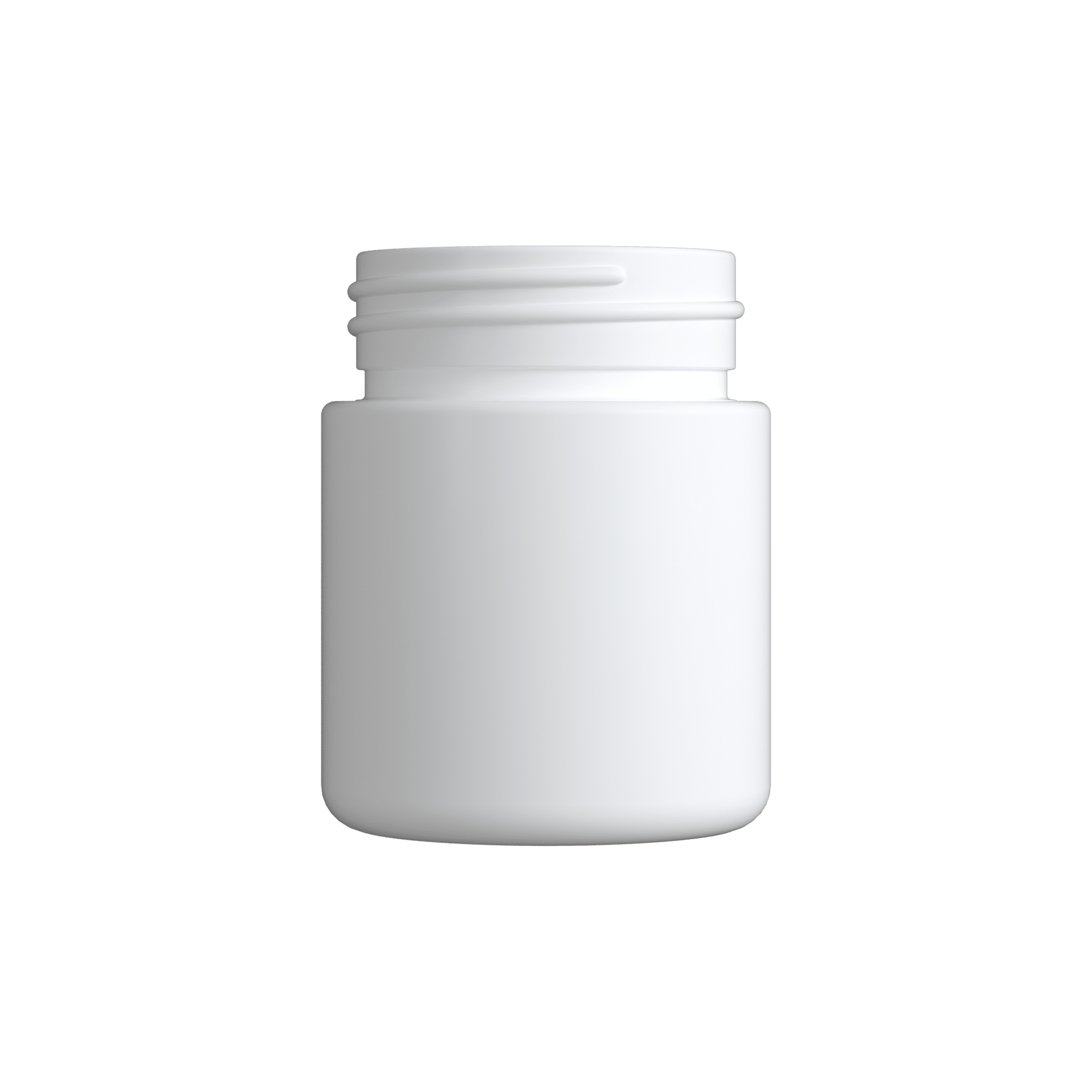 Custom Plastic Cannabis Jars | White Screw Top Containers - Image 4