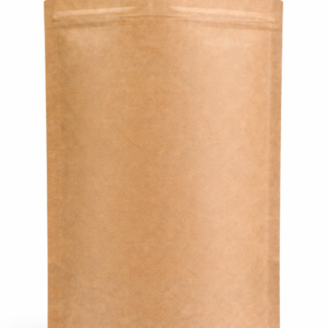 custom kraft cannabis packaging bag for weed and marijuana products